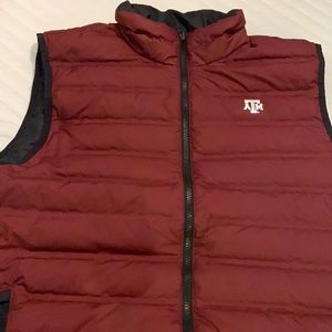 Men’s Columbia Reversible Texas A&M Puffer Vest